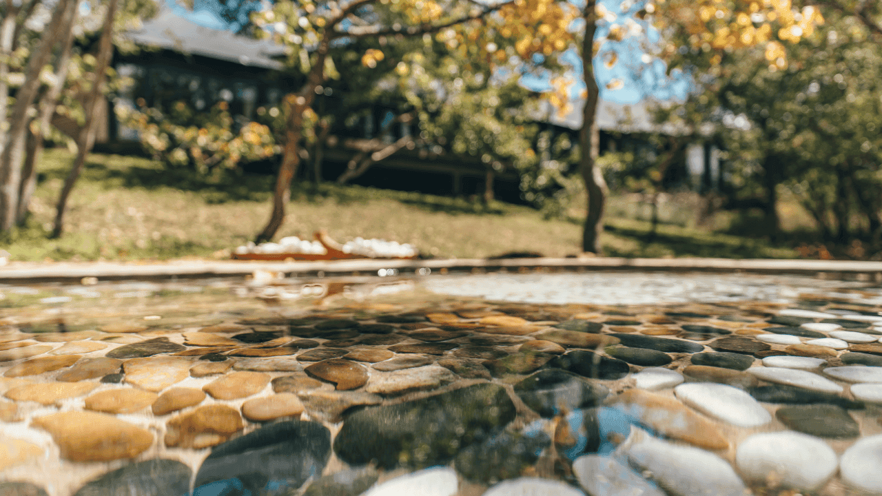 The reflexology pool