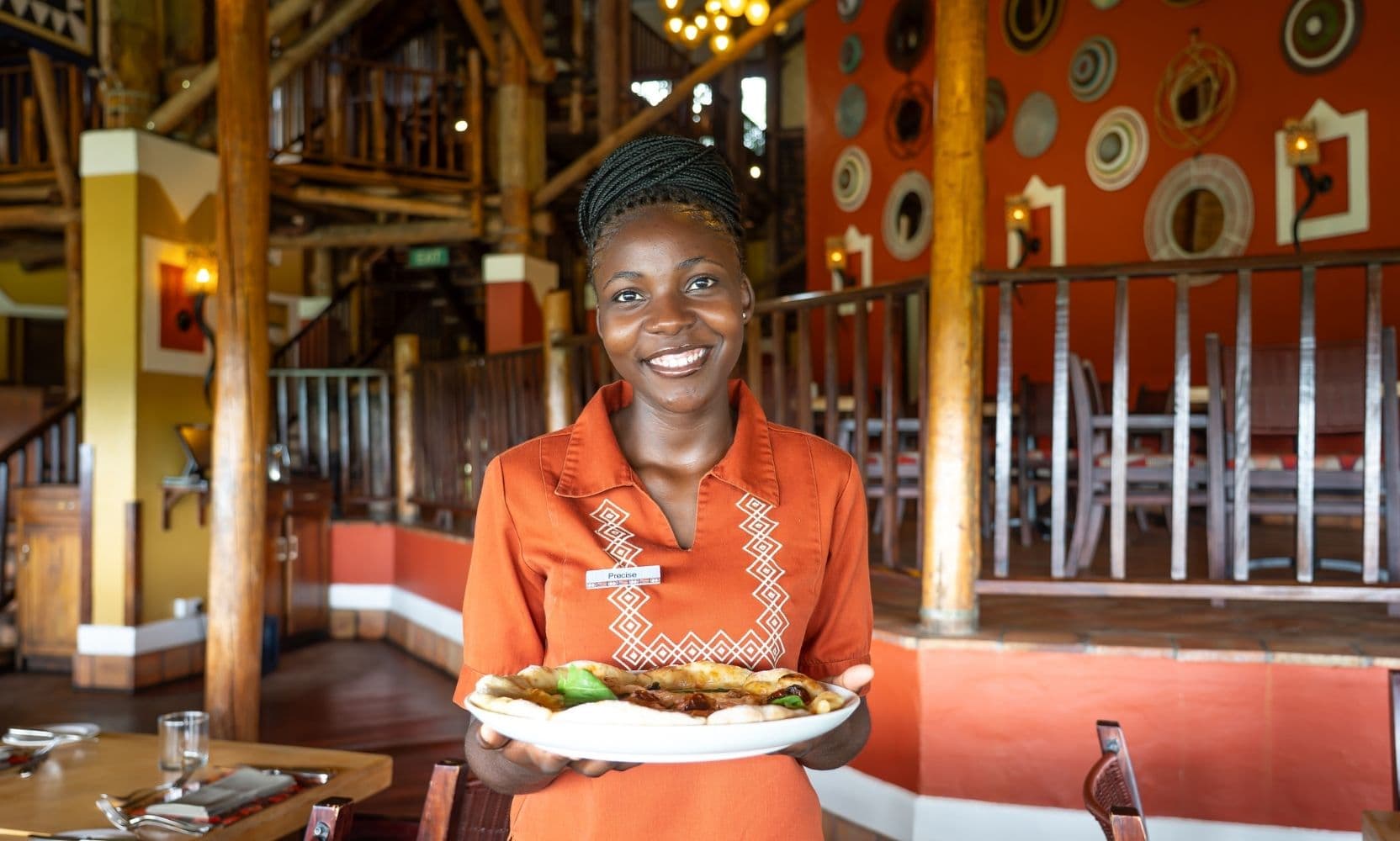 Serving with a smile at Makuwa-Kuwa