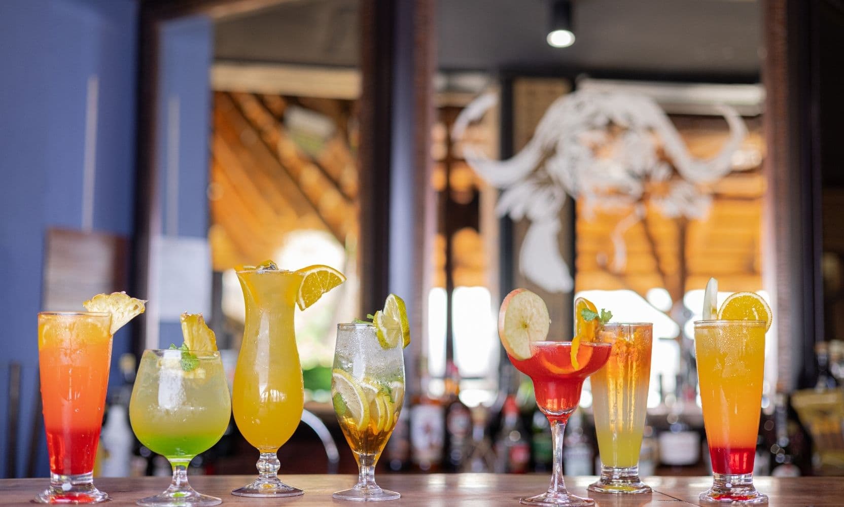 Cocktails at the Buffalo Bar