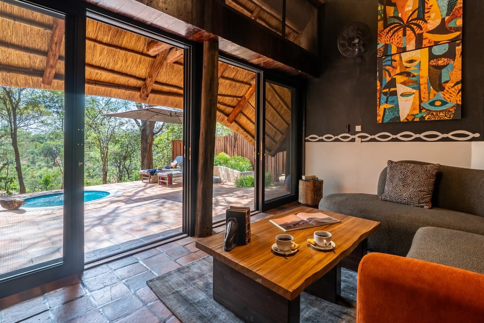 Outside view from the lounge