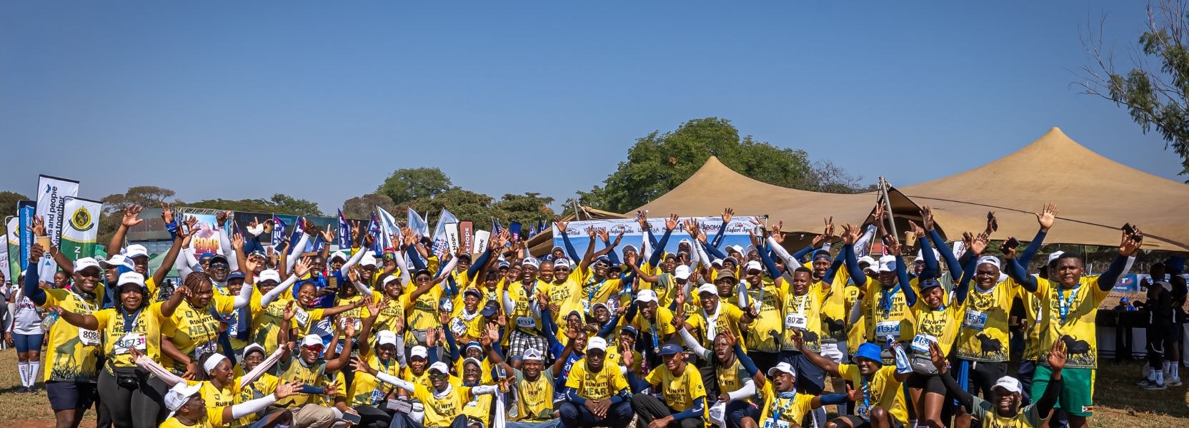 Victoria Falls Safari Collection celebrates marathon champions